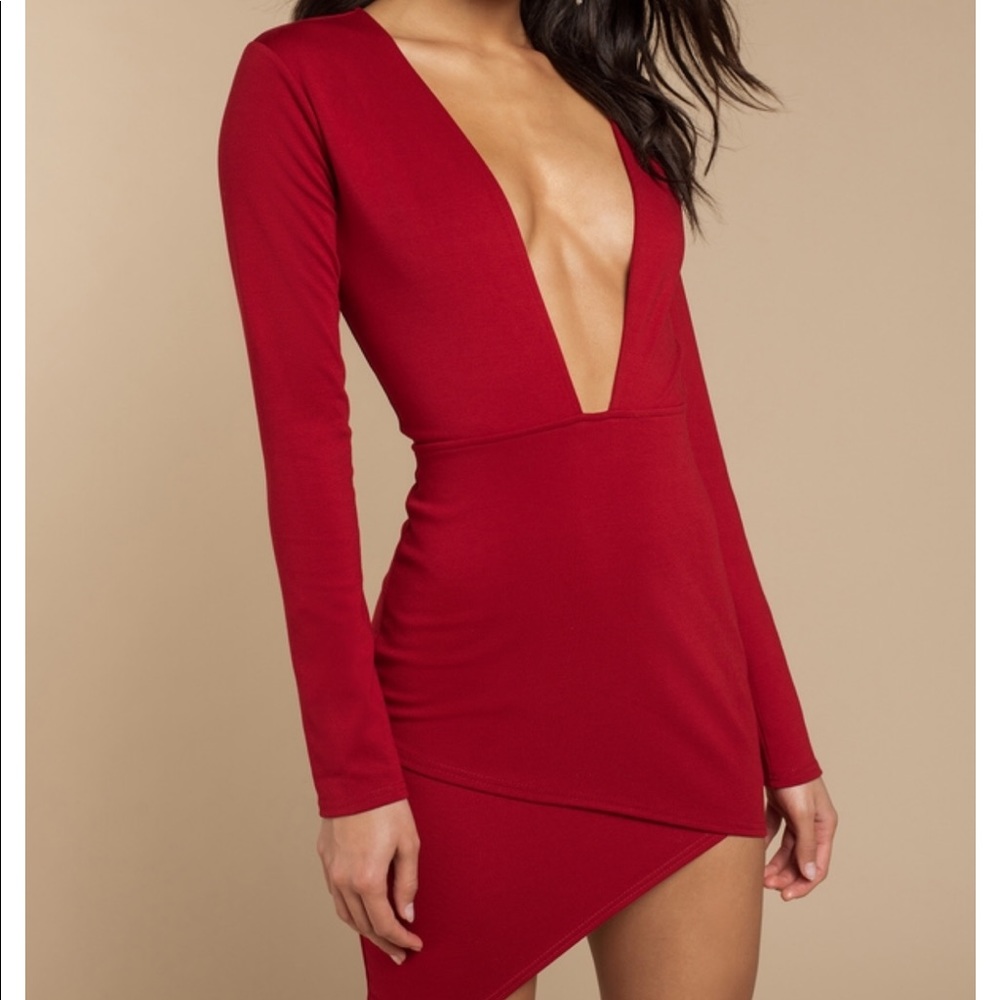 Tobi Bodycon Long-Sleeve Dress